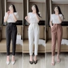 Quần Tây Nữ Lưng Cao Baggy Cạp Cao Tôn Dáng Ống Đứng Khóa Trước Giá 93K
