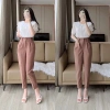 Quần Tây Nữ Lưng Cao Baggy Cạp Cao Tôn Dáng Ống Đứng Khóa Trước Giá 93K 3