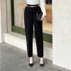 Quần tây nữ lưng cao baggy công sở bigsize vải tuýt si Giá chỉ 118.000 VND