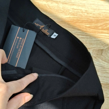Quần tây nữ lưng cao baggy công sở bigsize vải tuýt si Giá chỉ 118.000 VND