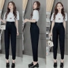Quần Tây Nữ Lưng Cao Cạp Cao 3 Khuy Siêu Tôn Dáng Chuẩn Chất Vitex Dày Dặn 128k