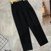 Quần Tây Nữ Lưng Cao Cạp Cao 3 Khuy Siêu Tôn Dáng Chuẩn Chất Vitex Dày Dặn 128k 4