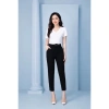 Quần tây nữ lưng cao đai dài cạp cao Melya cao cấp, baggy đen đi học đi làm - 260.000 9