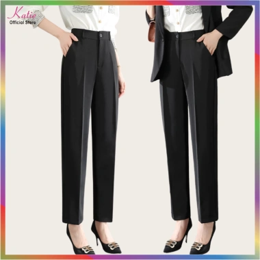 Quần Tây Nữ Lưng Cao KATIE 95cm – Công Sở & Đi Chơi, Thoải Mái, Giá 250k