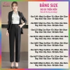 Quần Tây Nữ Lưng Cao KATIE 95cm – Công Sở & Đi Chơi, Thoải Mái, Giá 250k 9