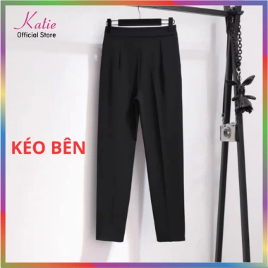 Quần Tây Nữ Lưng Cao KATIE 95cm – Công Sở & Đi Chơi, Thoải Mái, Giá 250k