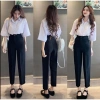 Quần tây nữ M30 PQM STORE lưng cao ống đứng baggy dài màu đen - Giá chỉ 145k