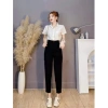 Quần tây nữ M30 PQM STORE lưng cao ống đứng baggy dài màu đen - Giá chỉ 145k 5