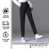 Quần tây nữ MinChi cạp cao đen công sở, form chuẩn tôn dáng, giá chỉ 185k