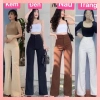 Quần Tây Nữ Ống Loe Lưng Cao Tuyết Mưa Song Anh Thanh Lịch Đi Làm Công Sở Đen/Trắng/Nâu/Kem Giá 158.000đ