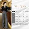 Quần tây nữ ống rộng kẻ sọc form chuẩn sang trọng, công sở thanh lịch, vải đẹp 2