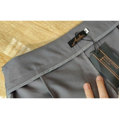 Quần tây nữ ống Suông công sở cao cấp, bigsize màu xám - Giá chỉ 218.000₫ 4