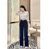 Quần tây nữ ống suông đen công sở – Phom gumac Yody Basic, dễ phối, giá 236.000₫ 5