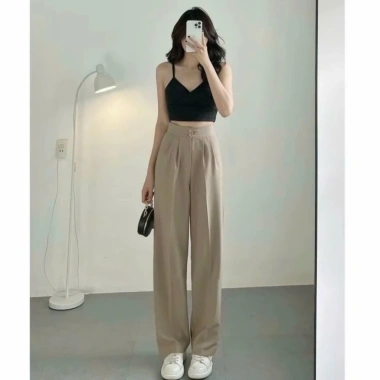 Quần Tây Nữ Ống Suông Form Đẹp Tôn Dáng, Dễ Phối Công Sở Thanh Lịch Giá 113k