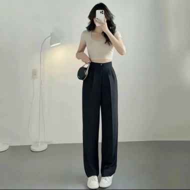 Quần Tây Nữ Ống Suông Form Đẹp Tôn Dáng, Dễ Phối Công Sở Thanh Lịch Giá 113k 5 Quần Tây Nữ Ống Suông Form Đẹp Tôn Dáng, Dễ Phối Công Sở Thanh Lịch Giá 113k 5