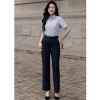 Quần tây nữ ống suông Thái Hòa 979 – Linen trơn co giãn, kiểu dáng đẹp, 455k 2