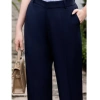 Quần tây nữ ống suông Thái Hòa 979 – Linen trơn co giãn, kiểu dáng đẹp, 455k 7
