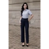 Quần tây nữ ống suông Thái Hòa 979 – Linen trơn co giãn, kiểu dáng đẹp, 455k 9
