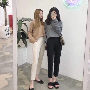 Quần Tây Nữ Peinn Lưng Chun Cạp Cao Dáng Baggy Công Sở Big Size Vitex Giá 130k 5