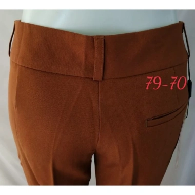 Quần Tây Nữ Thái Hòa Nâu Vải Dày Đứng Form Mã 79 - Giá 259k Giảm Sốc 6