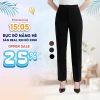 Quần tây nữ Thái Hòa rayon spandex ống đứng phong cách công sở - Giá 396.000đ