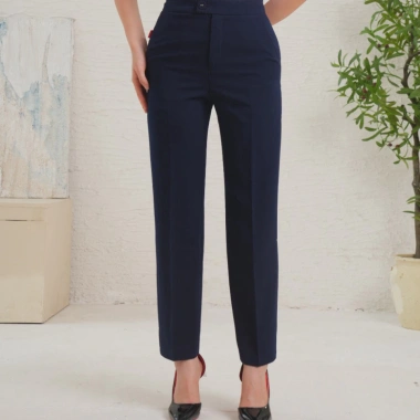 Quần tây nữ Thái Hòa rayon spandex ống đứng phong cách công sở - Giá 396.000đ