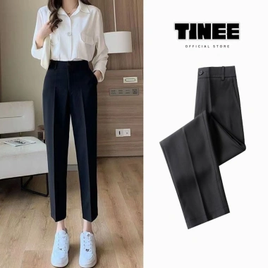 Quần Tây Nữ TINEE Dáng Baggy Bigsize 80kg Vải Cao Cấp Xuất Hàn Giá 117k