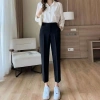 Quần Tây Nữ TINEE Dáng Baggy Bigsize 80kg Vải Cao Cấp Xuất Hàn Giá 117k 4