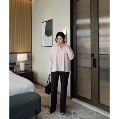 Quần Tây Ống Đứng Ôm Đùi Nhẹ Lưng Cao 103cm - Phong Cách Hàn Quốc, Nhiều Màu, Đủ Size, Giá 360k