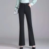 Quần tây ống loe Bigsize 4XL lưng cao 2 nút dài, vải Vitex dày mềm, 5 màu công sở - Giá 180.000đ 2
