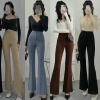 Quần tây ống loe cúc lưng cao dáng dài đa màu thời trang Milofa Giá chỉ 89.000₫