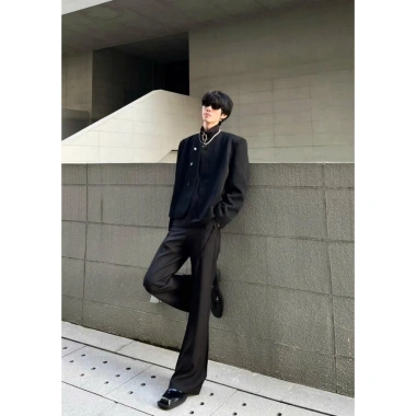 Quần tây ống loe nam phong cách Hàn Quốc sang trọng - Giá ưu đãi 179.000₫ TIỆM MEN 098