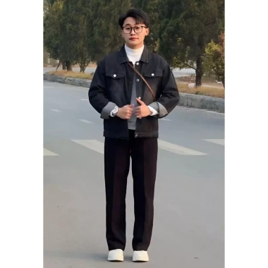 Quần Tây Ống Rộng Nam GUSSET QN03 Vải Tuyết Mưa Co Dãn Cạp Sau Chun Thoải Mái 179.000đ