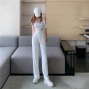 Quần tây ống rộng nữ lưng cao che khuyết điểm, Tuyết mưa loại 1, dài 100cm, giá ưu đãi 77.983₫ 5