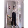 Quần tây ống rộng nữ lưng cao Culottes dài 95cm, thoáng mát, giá chỉ 83.000₫ 8