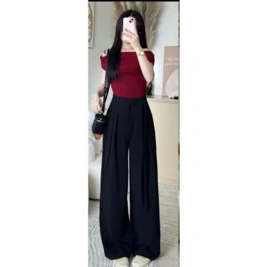 Quần Tây Ống Suông Cột Nơ Siêu Xinh Lưng Cao Tôn Eo Tôn Dáng Mẫu Hot 2.025 149k 8