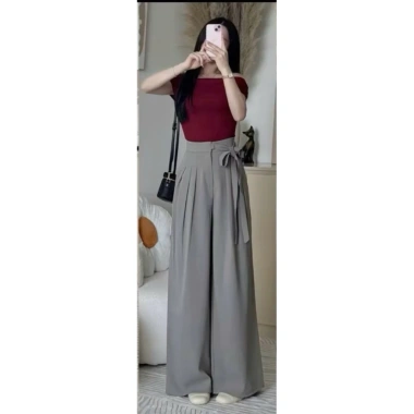 Quần Tây Ống Suông Cột Nơ Siêu Xinh Lưng Cao Tôn Eo Tôn Dáng Mẫu Hot 2.025 149k 9