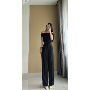 Quần Tây Ống Suông Gold Nhật mềm mịn, lưng cao, tôn dáng, dài 97/102cm, chỉ 210.000đ