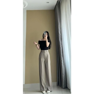 Quần Tây Ống Suông Gold Nhật mềm mịn, lưng cao, tôn dáng, dài 97/102cm, chỉ 210.000đ 5 Quần Tây Ống Suông Gold Nhật mềm mịn, lưng cao, tôn dáng, dài 97/102cm, chỉ 210.000đ 5