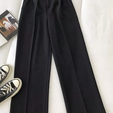 Quần Tây Ống Suông Lưng Cao Nữ FMSTYLE - Tôn Dáng Chuẩn Công Sở, Giá chỉ 149.000₫