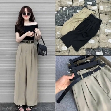 Quần Tây Ống Suông MG_56 – Vải mềm mại không nhăn, phong cách công sở, 89k