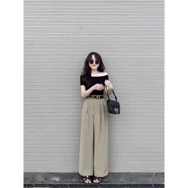 Quần Tây Ống Suông MG_56 – Vải mềm mại không nhăn, phong cách công sở, 89k