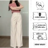 Quần Tây Ống Suông Nấm Lùn Dưới 1m55 Chất Gold Nhật Lưng Cao Tôn Dáng 90-93cm