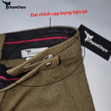 Quần Tây Trung Niên Nam Cao Cấp Ống Dáng Suông ChymChyu Màu Nâu 190k 5