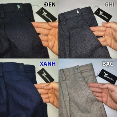 Quần Tây Trung Niên Nam Cao Cấp Ống Dáng Suông ChymChyu Màu Nâu 190k 8