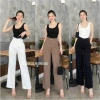 Quần tây xuông nữ ống rộng chất liệu tuyết mưa, phong cách mới, tôn dáng cá tính - 141.025 VND 7