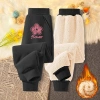 Quần thể thao bé gái lông cừu mùa đông ấm áp, in hoa Unisex – Giá 210.000 VNĐ 4