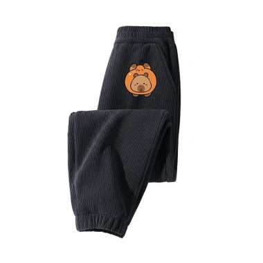 Quần Thể Thao Bé Gái Nhung Kẻ Mùa Đông Ấm Áp In Capybara Unisex Giảm Giá Đến 250k 8