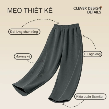 Quần Thể Thao Bé Trai Dáng Rộng Sành Điệu Mùa Xuân Thu - HKAM Giá 210.000đ 3 Quần Thể Thao Bé Trai Dáng Rộng Sành Điệu Mùa Xuân Thu - HKAM Giá 210.000đ 3