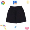 Quần thun cotton bé trai đen cộc mùa hè, in họa tiết cá tính - Giá 84.000 VND 7